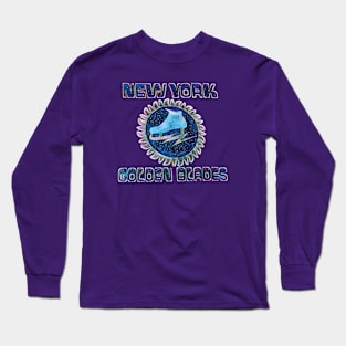 New York Golden Blades Hockey Long Sleeve T-Shirt